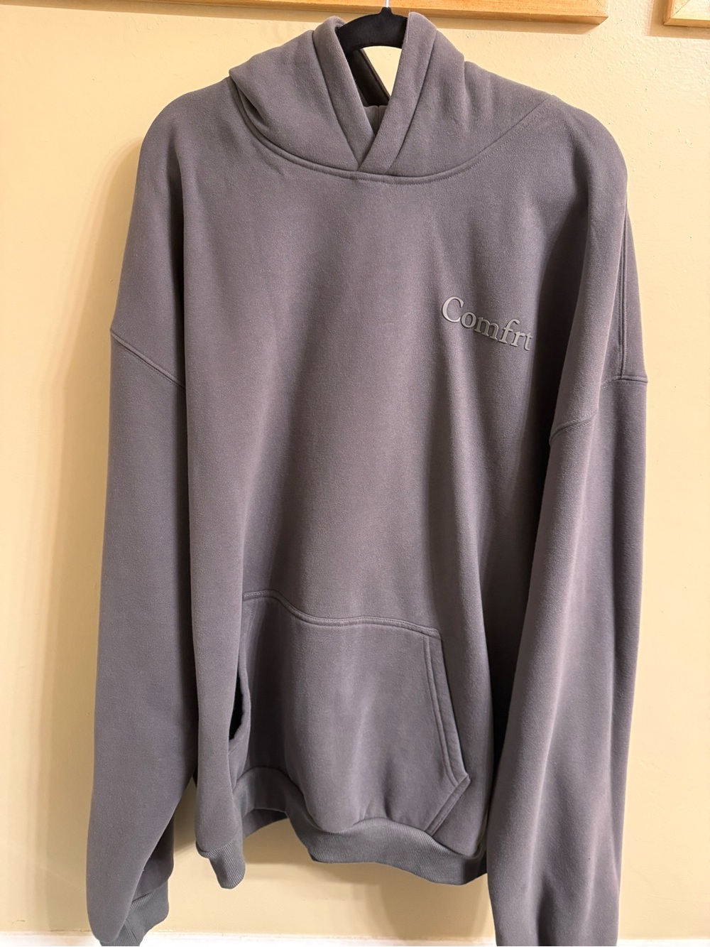 Comfort Colors Gray Hooded Sweatshirt